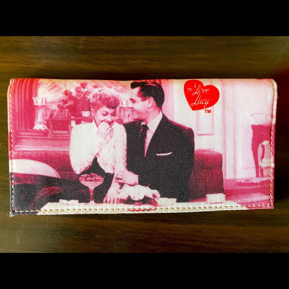 I Love Lucy checkbook holder